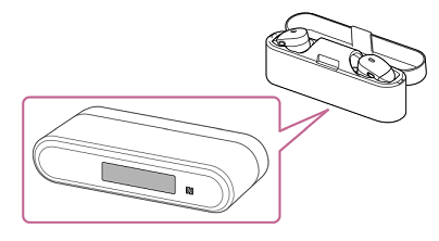 WF-1000X paveikslėlis – įkrovimo dėklo apatinė dalis